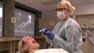 Dental Assistant Training Suctioning [upl. by Sarette]