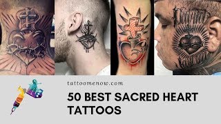 50 Best Sacred Heart Tattoo Designs [upl. by Aicenet965]